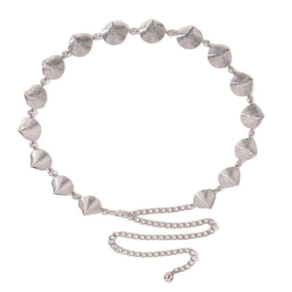 Chaîne de taille bohème d'été, pendentif en forme d'étoile de mer, coquillage, lien de taille ajouré, chaîne de corps pour bikini de plage pour femmes