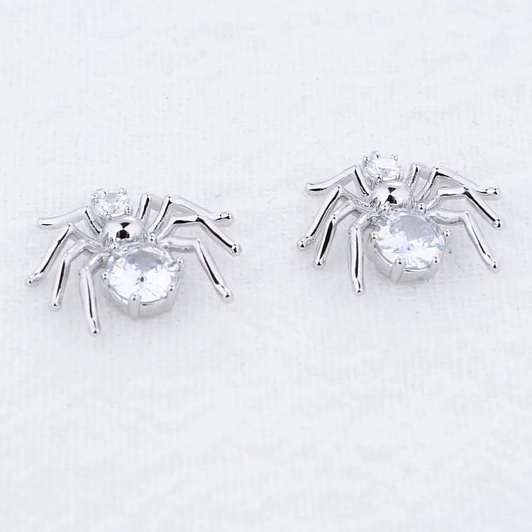 Breloques araignées plaquées or véritable 14 carats et zircone, 15 x 13 mm, fournitures de fabrication de bijoux, accessoires de bricolage
