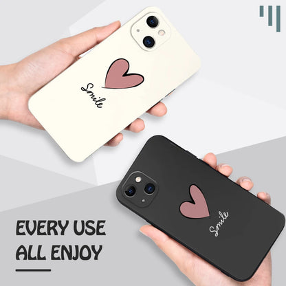 Big Red Heart Phone Case for Xiaomi Redmi Note 14 13 12 12S 11 11S 10 10S Pro Plus Redmi 10C 12C 13C 4G 5G Soft Silicone Cover