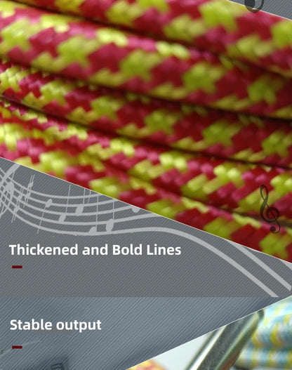 6/3M Electric Guitar Cable Wire Connection Cable Audio Cable Guitar & Bass String Instrument Accessories Parts Color Random