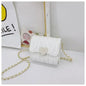 Fashion Heart Baby Girls Small Shoulder Bags Kids Coin Purse Accessories Handbags Lovely Children's Mini Square Messenger Bag