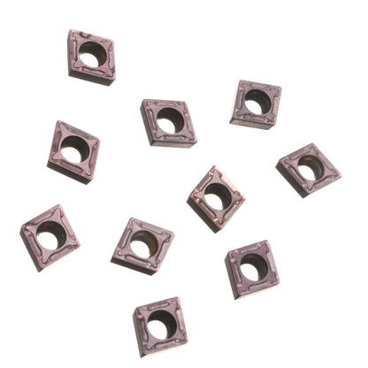 4Pcs 7/8/10/12mm SCLCR06 Lathe Boring Bar Turning Tool With 10Pcs CCMT0602 Inserts +4Pcs T8 Wrench