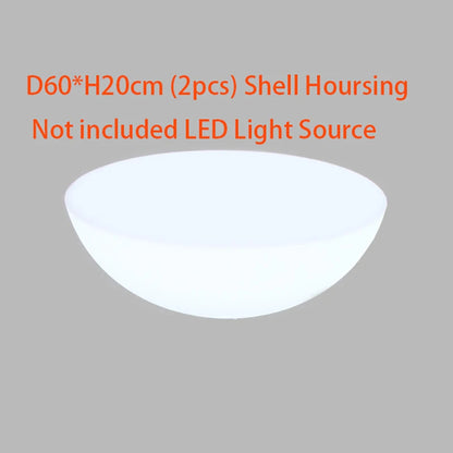 Plastic Cubes Shell Case, Bar Table, Outdoor, Plastic PE, No Light Source, D20cm, D25cm, D30cm, 40cm, 43cm, 50cm, 60cm, 1Pc