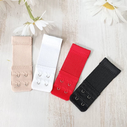 6pcs Back Bra Extender Strap Extension 2 Hooks Extenders For Women Bra Accessories Lengthened Buckle Bra Hook Botton Intimates