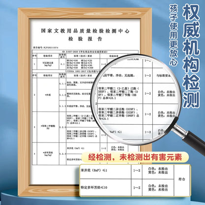 Couverture de livre autocollante transparente M&amp;G A4/16K, taille S/M/L, imperméable, film de protection mat transparent pour carnet de notes