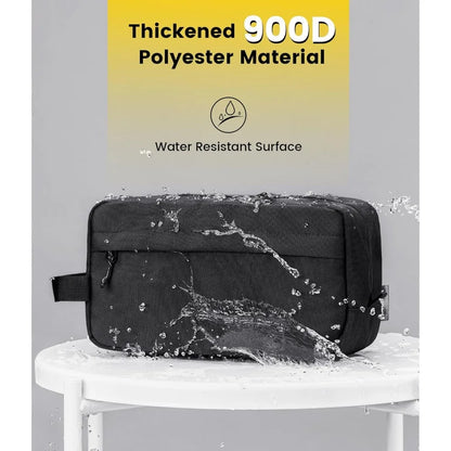 Trousse de toilette de voyage résistante à l'eau, à suspendre, pour voyage, accessoires de toilette, sac cadeau, organiseur portable, sacs de rangement