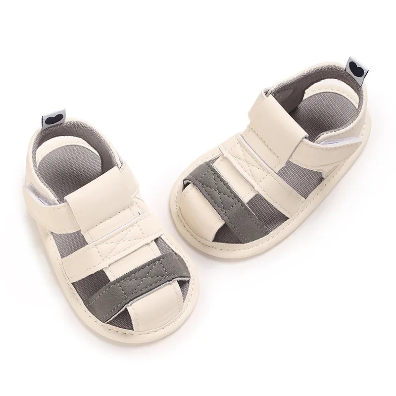 Newborn Infant Baby Boy Girls Shoes Summer Sandals Casual Soft Bottom Non-Slip Breathable Baby Shoes Toddler Shoes