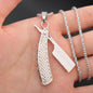 Alloy Razor Personality Men Necklace Barber Shaver Shape Pendant Temperament Jewelry Fashion Accessories