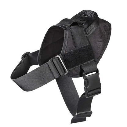 Dog Tactical Vest Nylon Outdoor Water-Repellent Dog Clothing Large and Medium-sized Dog Training Vest Harness Traction