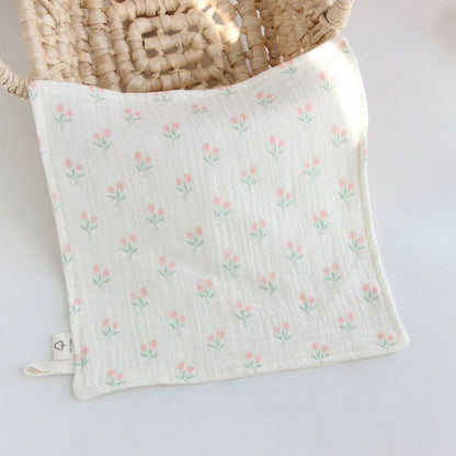 Cotton Towel Newborn Baby Items 4 Layer Muslin Baby Bibs Handkerchief Soft Saliva Towel Feeding Burp Cloths
