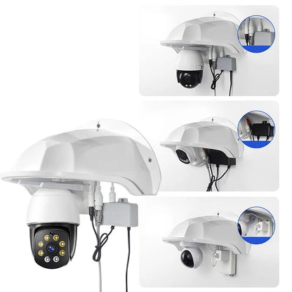 Protective Covers Wall Waterproof Rainproof Cover CCTV Turret Dome Cameras Protection Box Security Camera Protection Case