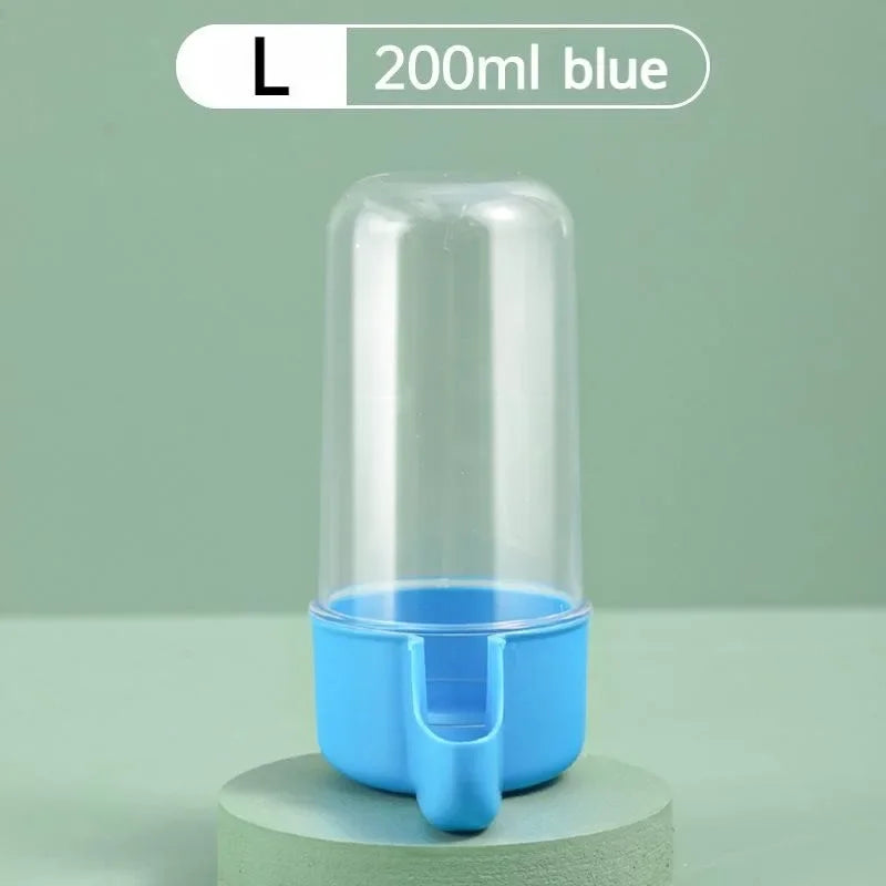 Pet Bird Water Feeder Parrot Water Dispenser Bird Cage Suspended Automatic Water Dispenser Bird Feeder