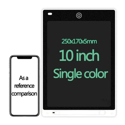 Tablette d'écriture LCD 10/12 pouces, planche à dessin pour enfants, graffiti, bloc-notes, jouets, écriture manuscrite, tableau noir, planche à dessin magique, jouet pour enfants, cadeau
