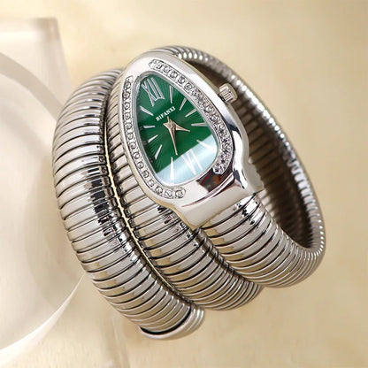 Unique Snake Shaped Design Bracelet Beauty Wrist Watches Difference Quartz Watch Women Waterproof Exquisite AAA Watch for Ladies