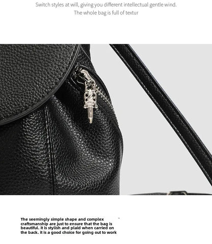 Fashionable Mini Travel Backpack for Women 2024 New Style Versatile Outdoor Bag Stylish Double Shoulder Bag Ladies Love