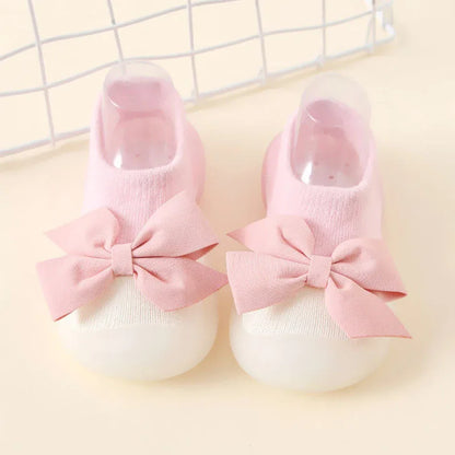 Summer New Combed Cotton Anti slip and Breathable Children's Soft Sole Shoes Baby Walking Shoes Mesh Faced Baby Floor Socks