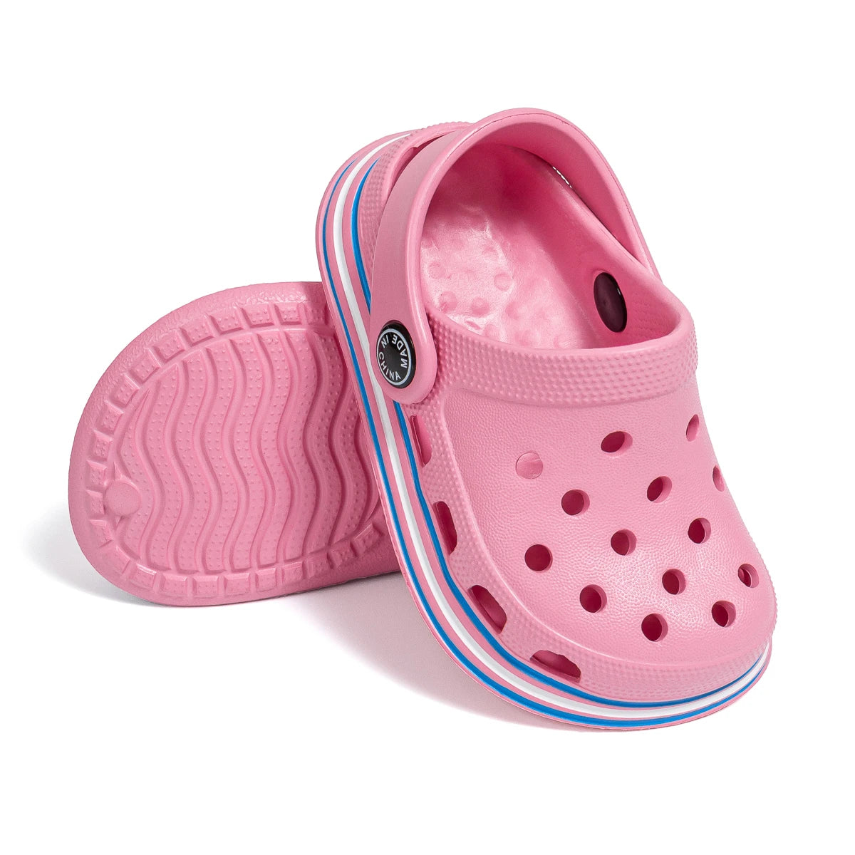 Chaussures de jardin classiques d'été pour enfants, souples, confortables, antidérapantes, légères, EVA, colorées, unisexes, pour la plage