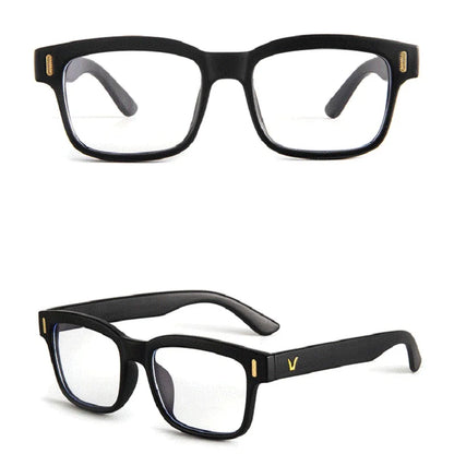 Lot de 3 lunettes carrées anti-bleues pour hommes et femmes, monture d'ordinateur, verres optiques, nouveauté 2023