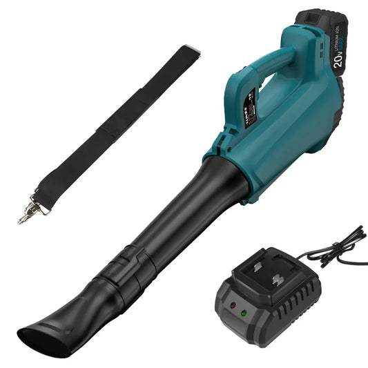 Souffleur électrique sans balais et sans fil 20 V 460 CFM 120 MPH Souffleur et aspiration Collecteur de poussière portatif pour souffleur de feuilles de jardinage