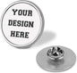 1 PC Personalized Photo Enamel Pins Custom Pictures Brooches Wedding Birthday Pet Creative Alloy Pin Clothes Lapel Button Badges