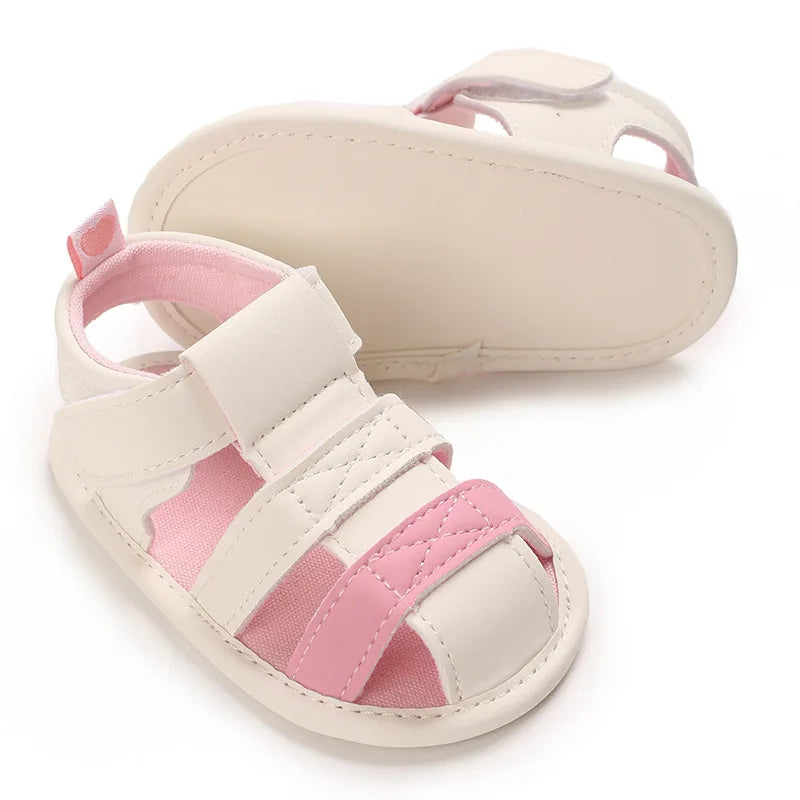 Newborn Infant Baby Boy Girls Shoes Summer Sandals Casual Soft Bottom Non-Slip Breathable Baby Shoes Toddler Shoes