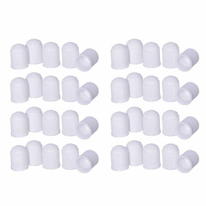 Car Tire Valve Stem Caps Plastic Tyre Valve Dust Caps Universal Wheel Stem Covers for Auto Bicycle Bike Motorcycle Car Accessory