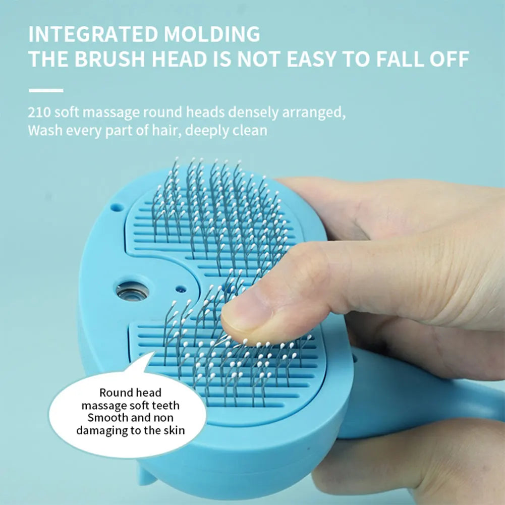 Self-cleaning Pet Hair Remove Comb Multi-Function Electric Spray Steam Brush For Cats Grooming Brushes Dog Combs Pet Supplies