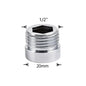 Water Faucet Coupler 1/2 To M16 M18 M20 M22 M24 M28 M32 Thread Connector Conversion Tap Adapter Fitting Bubbler Kitchen Bathroom