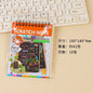 DIY Diary Mini Notebook Black Paper Notepad Sketch Graffiti Notebook Drawing Painting Office School Stationery for Kids Gift