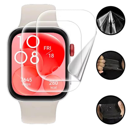Hydrogel Protective Film For Huawei Watch Fit 4 4Pro 3 Soft Clear Screen Protector for Huawei Fit4 Fit4Pro Fit3 Cover Not Glass