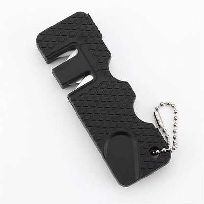 Knife Sharpener Pocket Ceramic Sharpen Diamond Tool Scissor Sharpen Gears Fish Hook Carbide Knife Whetstone Outdoor Multi Tools