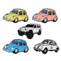 Broche en émail pour homme, motif voiture rétro coloré, pour vêtements, épingles à revers pour sacs à dos, badges, bijoux tendance