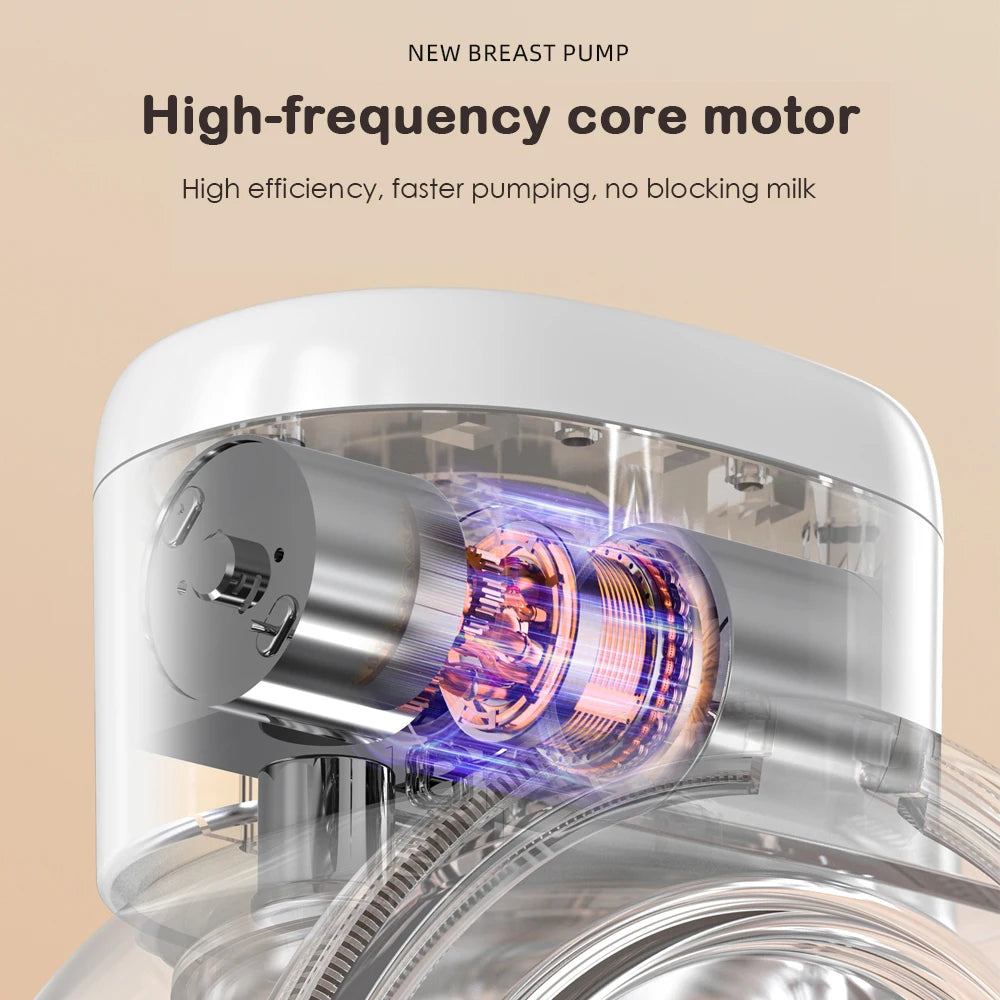 Wearable Breast Pump New Electric Breast Pump Hands-Free Breastfeeding Milk Collector BPA-Free