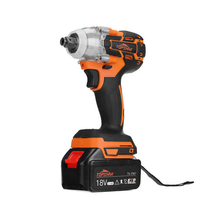 380N.M 1/2 inch Brushless Electric Impact Wrench Cordless Electric Wrench Rechargeable for 18V Battery Screwdriver Power Tools