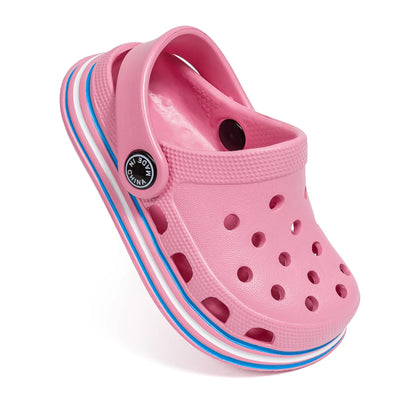 Chaussures de jardin classiques d'été pour enfants, souples, confortables, antidérapantes, légères, EVA, colorées, unisexes, pour la plage