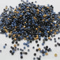 18g Mix Size 1.5-4mm Crystal Seed Beads Round Solid Colors Loose Spacer Glass Beads for Fashion DIY Handmade Bracelet Jewelry