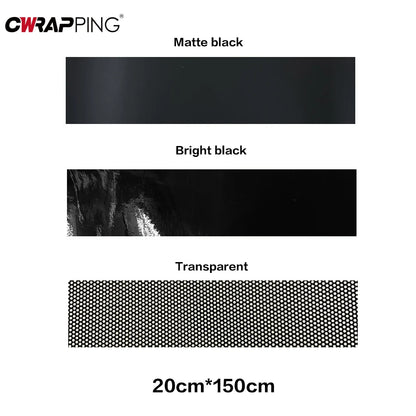 Car Front Windshield Sunshade Stickers 3D Vinyl Film Sunshade Decorative Stickers for Auto Front Windshield Decorative Sticker