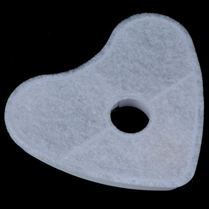 Hot Activated Carbon Filters For Automatic Cat Water Fountain Indoor Pets Drinking Filter Heart Shaped Artifact Pet Dispenser
