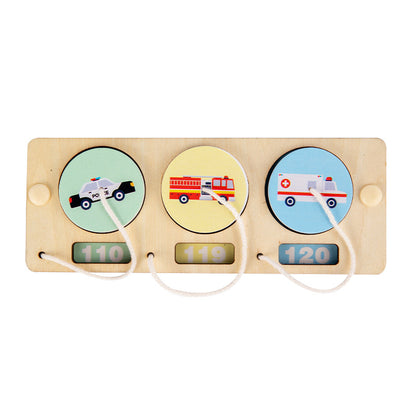 New Baby DIY Montessori Activity Busy Board Telephone Doorbell Light Bulb Accessories Material Early EducationToy Children Gifts