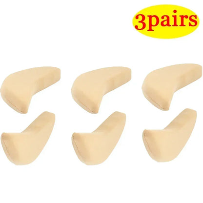 Coussinets d'insertion en éponge pour l'avant-pied, ajustement pour femmes, réduction de la taille des chaussures, soulagement de la douleur, semelles de remplissage pour talons hauts, coussin pour l'avant-pied et les orteils