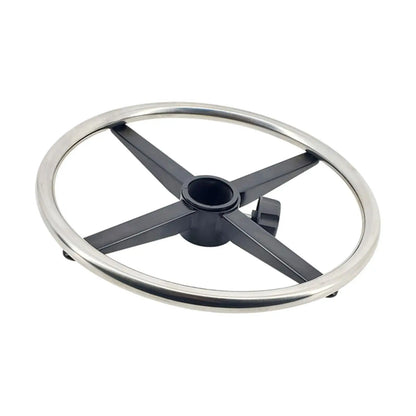 Replacement Pub Bar Stool Round Foot Rest Stainless Steel Accessory for Counter Stools Durable Professional Convenient Assemble