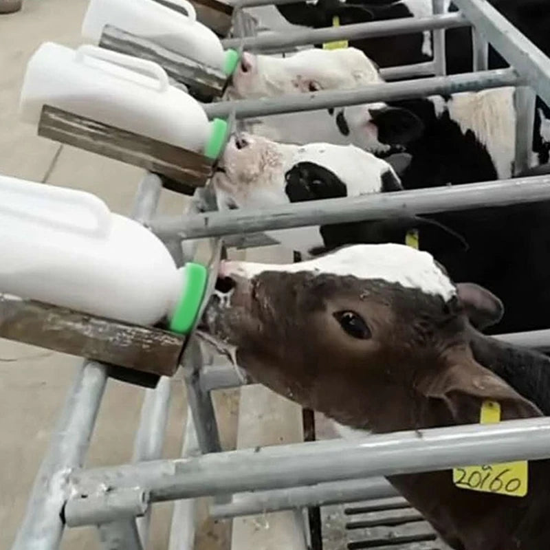 1Pc Lamb Feeding Bottles 850Ml Livestock Milk Bottle Drinking Silicone Nipple Goat Calf Lamb Drinking Fountains Drinker