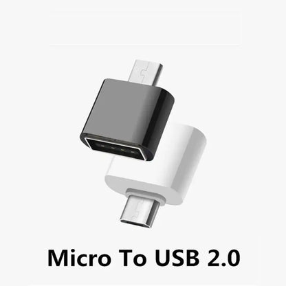 1/5PCS Micro To USB A 3.0 OTG Adapter Data Transfer Connector Converter Mini Android Mobile Phone Plug For Samsung Huawei Xiaomi