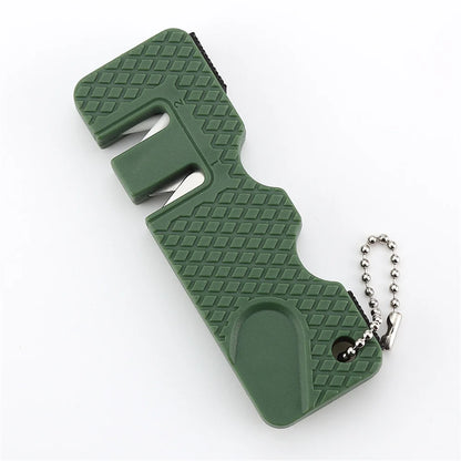 Knife Sharpener Pocket Ceramic Sharpen Diamond Tool Scissor Sharpen Gears Fish Hook Carbide Knife Whetstone Outdoor Multi Tools