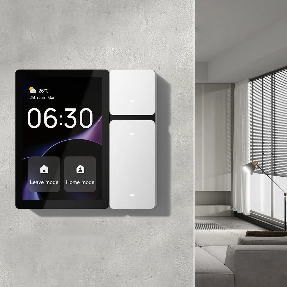 WiFi for Tuya Smart Touch Screen IR Remote Control Center Control Panel Smart Central Control for Intelligent Scenes Smart Home
