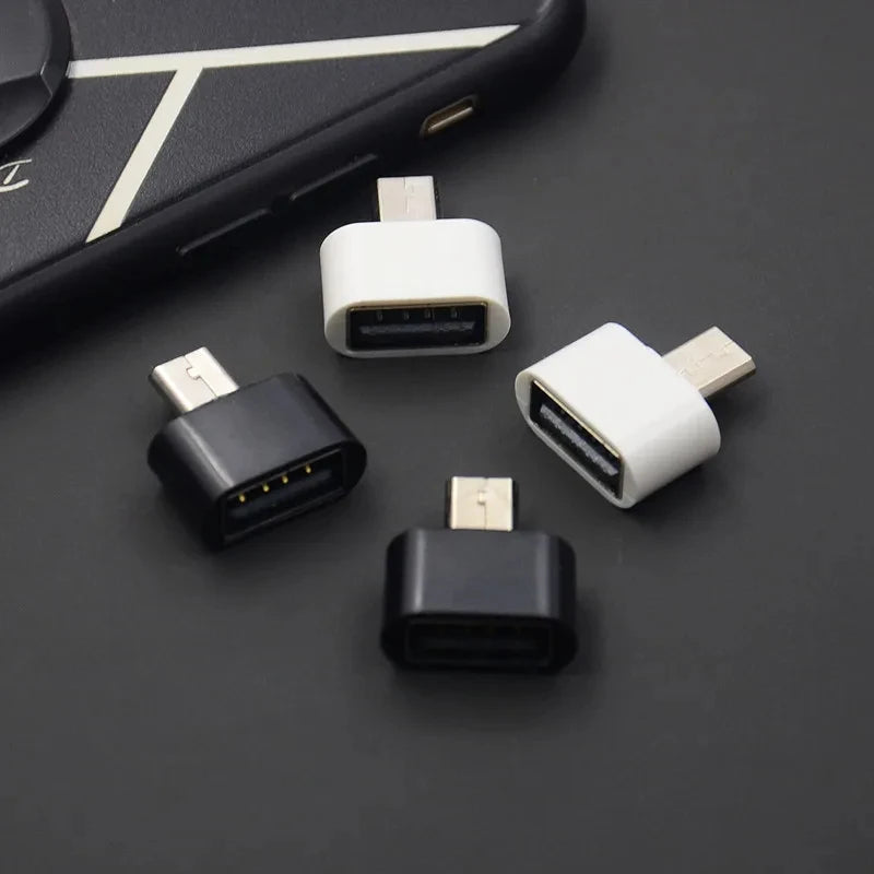 1/5PCS Micro To USB A 3.0 OTG Adapter Data Transfer Connector Converter Mini Android Mobile Phone Plug For Samsung Huawei Xiaomi