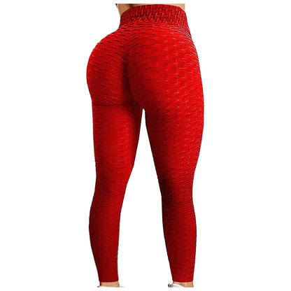 Leggings à bulles pour femmes, pantalon de yoga taille haute, pour exercices de gymnastique, slim, push-up, pour fitness, course à pied, sport en salle