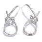 Yhpup Personalized Stainless Steel Geometric Big Drop Unusual Earrings for Women Rust Proof Texture Statement Party Jewelry