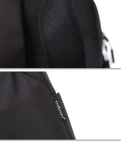 Mini Canvas Men's Backpack Fashion Black Rucksack School Bag for Man Small Japanese Male Bagpack Travel Waterproof Backpacks