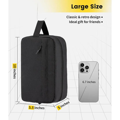 Trousse de toilette de voyage résistante à l'eau, à suspendre, pour voyage, accessoires de toilette, sac cadeau, organiseur portable, sacs de rangement